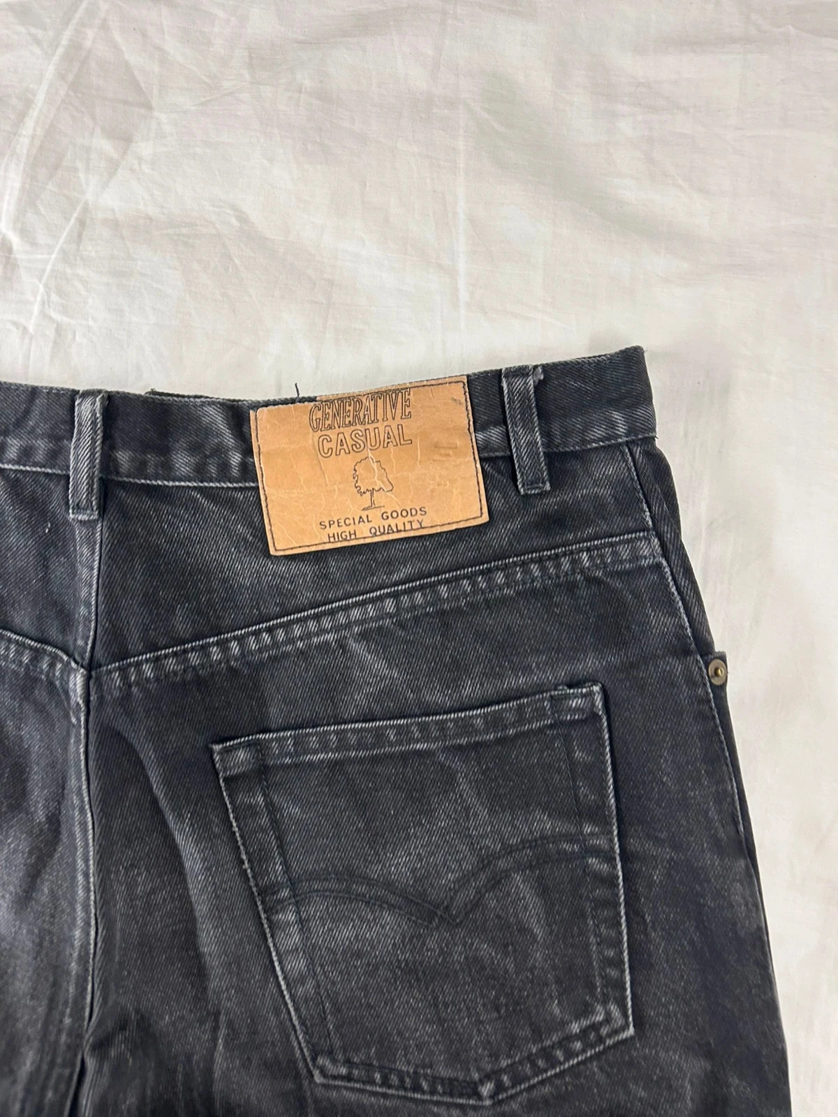 Zwarte rechte jeans generative casual – photo 12